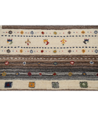Hand Made Lori Wool Rug 2' 11" X 5' 2" 2' 11" X 5' 2" (89 X 158) / Ivory / Ivory