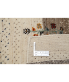 Hand Made Lori Wool Rug 2' 9" X 4' 0" 2' 9" X 4' 0" (84 X 122) / Ivory / Ivory