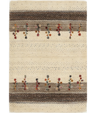 Hand Made Lori Wool Rug 2' 9" X 4' 0" 2' 9" X 4' 0" (84 X 122) / Ivory / Ivory