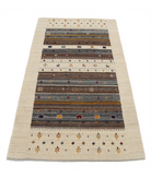 Hand Made Lori Wool Rug 3' 0" X 5' 2" 3' 0" X 5' 2" (91 X 158) / Ivory / Ivory