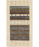 Hand Made Lori Wool Rug 3' 0" X 5' 2" 3' 0" X 5' 2" (91 X 158) / Ivory / Ivory