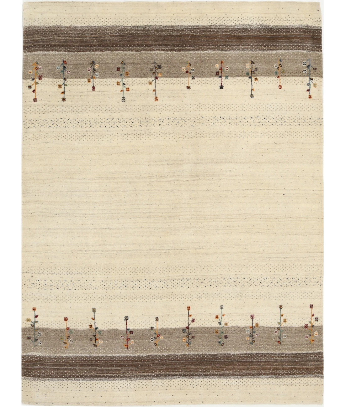 Hand Made Lori Wool Rug 5' 10" X 7' 10" 5' 10" X 7' 10" (178 X 239) / Ivory / Ivory