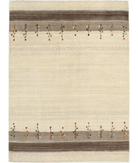 Hand Made Lori Wool Rug 5' 10" X 7' 10" 5' 10" X 7' 10" (178 X 239) / Ivory / Ivory