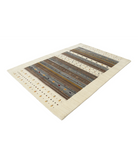Hand Made Lori Wool Rug 5' 6" X 7' 10" 5' 6" X 7' 10" (168 X 239) / Ivory / Ivory