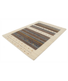 Hand Made Lori Wool Rug 5' 8" X 7' 10" 5' 8" X 7' 10" (173 X 239) / Ivory / Ivory