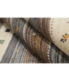Hand Made Lori Wool Rug 5' 8" X 7' 10" 5' 8" X 7' 10" (173 X 239) / Ivory / Ivory