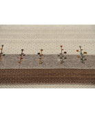 Hand Made Lori Wool Rug 5' 1" X 7' 4" 5' 1" X 7' 4" (155 X 223) / Ivory / Ivory