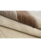 Hand Made Lori Wool Rug 5' 1" X 7' 4" 5' 1" X 7' 4" (155 X 223) / Ivory / Ivory