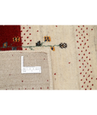 Hand Made Lori Wool Rug 5' 2" X 7' 6" 5' 2" X 7' 6" (158 X 229) / Ivory / Ivory