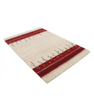Hand Made Lori Wool Rug 4' 6" X 6' 5" 4' 6" X 6' 5" (137 X 196) / Ivory / Ivory