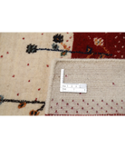 Hand Made Lori Wool Rug 4' 6" X 6' 5" 4' 6" X 6' 5" (137 X 196) / Ivory / Ivory