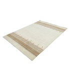 Hand Made Lori Wool Rug 5' 0" X 7' 3" 5' 0" X 7' 3" (152 X 221) / Ivory / Ivory