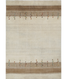 Hand Made Lori Wool Rug 5' 0" X 7' 3" 5' 0" X 7' 3" (152 X 221) / Ivory / Ivory