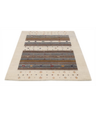 Hand Made Lori Wool Rug 3' 11" X 5' 8" 3' 11" X 5' 8" (119 X 173) / Ivory / Ivory