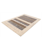 Hand Made Lori Wool Rug 5' 8" X 7' 7" 5' 8" X 7' 7" (173 X 231) / Ivory / Ivory
