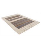 Hand Made Lori Wool Rug 5' 8" X 7' 7" 5' 8" X 7' 7" (173 X 231) / Ivory / Ivory