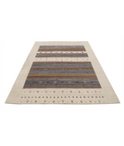 Hand Made Lori Wool Rug 5' 8" X 7' 7" 5' 8" X 7' 7" (173 X 231) / Ivory / Ivory