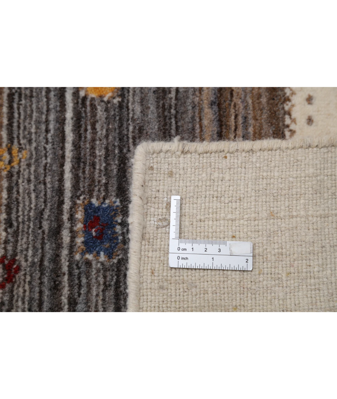 Hand Made Lori Wool Rug 5' 8" X 7' 7" 5' 8" X 7' 7" (173 X 231) / Ivory / Ivory