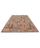 Maimana-Kilim 8'0'' X 11'0'' Hand-Knotted Wool Kilim 8'0'' x 11'0'' (240 X 330) / Multi / Multi