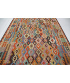 Maimana-Kilim 8'0'' X 11'0'' Hand-Knotted Wool Kilim 8'0'' x 11'0'' (240 X 330) / Multi / Multi