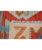 Maimana-Kilim 6'2'' X 9'10'' Hand-Knotted Wool Kilim 6'2'' x 9'10'' (185 X 295) / Multi / Multi