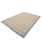 Maimana-Kilim 6'8'' X 10'0'' Hand-Knotted Wool Kilim 6'8'' x 10'0'' (200 X 300) / Multi / Multi