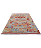 Maimana-Kilim 6'3'' X 9'6'' Hand-Knotted Wool Kilim 6'3'' x 9'6'' (188 X 285) / Multi / Multi