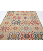 Maimana-Kilim 6'4'' X 9'8'' Hand-Knotted Wool Kilim 6'4'' x 9'8'' (190 X 290) / Multi / Multi