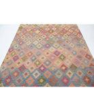 Maimana-Kilim 6'6'' X 9'9'' Hand-Knotted Wool Kilim 6'6'' x 9'9'' (195 X 293) / Multi / Multi