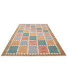 Maimana-Kilim 6'8'' X 9'10'' Hand-Knotted Wool Kilim 6'8'' x 9'10'' (200 X 295) / Multi / Multi