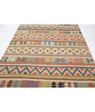 Maimana-Kilim 6'5'' X 9'5'' Hand-Knotted Wool Kilim 6'5'' x 9'5'' (193 X 283) / Multi / Multi