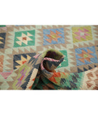 Maimana-Kilim 6'5'' X 9'10'' Hand-Knotted Wool Kilim 6'5'' x 9'10'' (193 X 295) / Multi / Multi