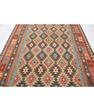 Maimana-Kilim 6'7'' X 9'9'' Hand-Knotted Wool Kilim 6'7'' x 9'9'' (198 X 293) / Multi / Multi