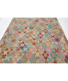 Maimana-Kilim 6'6'' X 9'5'' Hand-Knotted Wool Kilim 6'6'' x 9'5'' (195 X 283) / Multi / Multi