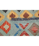 Maimana-Kilim 6'4'' X 9'6'' Hand-Knotted Wool Kilim 6'4'' x 9'6'' (190 X 285) / Multi / Multi