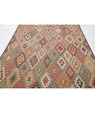 Maimana-Kilim 6'6'' X 9'6'' Hand-Knotted Wool Kilim 6'6'' x 9'6'' (195 X 285) / Multi / Multi