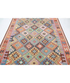 Maimana-Kilim 6'6'' X 9'7'' Hand-Knotted Wool Kilim 6'6'' x 9'7'' (195 X 288) / Multi / Multi