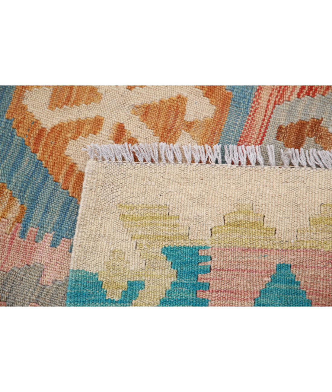 Maimana-Kilim 6'3'' X 9'8'' Hand-Knotted Wool Kilim 6'3'' x 9'8'' (188 X 290) / Multi / Multi