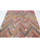 Maimana-Kilim 5'10'' X 7'3'' Hand-Knotted Wool Kilim 5'10'' x 7'3'' (175 X 218) / Multi / Multi