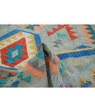 Maimana-Kilim 5'10'' X 7'7'' Hand-Knotted Wool Kilim 5'10'' x 7'7'' (175 X 228) / Multi / Multi