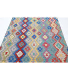 Maimana-Kilim 5'5'' X 7'8'' Hand-Knotted Wool Kilim 5'5'' x 7'8'' (163 X 230) / Multi / Multi