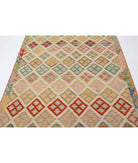 Maimana-Kilim 5'4'' X 7'11'' Hand-Knotted Wool Kilim 5'4'' x 7'11'' (160 X 238) / Multi / Multi