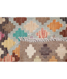 Maimana-Kilim 5'6'' X 7'8'' Hand-Knotted Wool Kilim 5'6'' x 7'8'' (165 X 230) / Multi / Multi