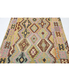 Maimana-Kilim 5'0'' X 6'7'' Hand-Knotted Wool Kilim 5'0'' x 6'7'' (150 X 198) / Multi / Multi