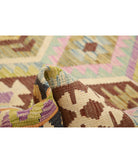 Maimana-Kilim 5'0'' X 6'7'' Hand-Knotted Wool Kilim 5'0'' x 6'7'' (150 X 198) / Multi / Multi