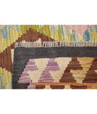 Maimana-Kilim 5'0'' X 6'7'' Hand-Knotted Wool Kilim 5'0'' x 6'7'' (150 X 198) / Multi / Multi