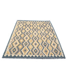 Maimana-Kilim 4'10'' X 6'8'' Hand-Knotted Wool Kilim 4'10'' x 6'8'' (145 X 200) / Multi / Multi