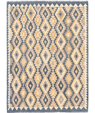 Maimana-Kilim 4'10'' X 6'8'' Hand-Knotted Wool Kilim 4'10'' x 6'8'' (145 X 200) / Multi / Multi