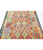 Maimana-Kilim 4'10'' X 6'5'' Hand-Knotted Wool Kilim 4'10'' x 6'5'' (145 X 193) / Multi / Multi