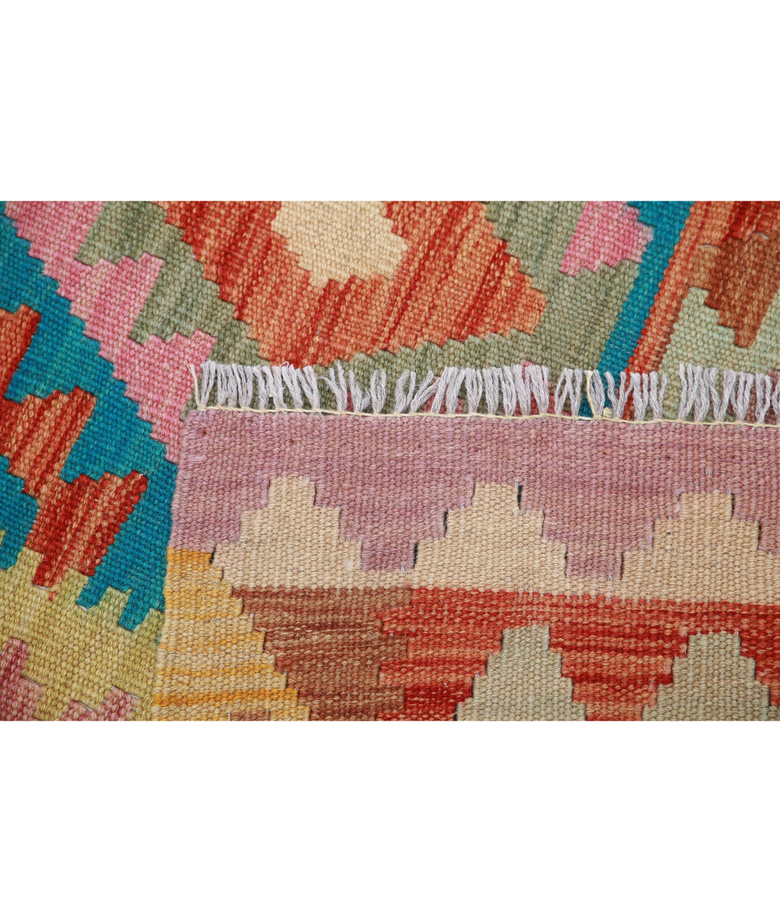 Maimana-Kilim 4'10'' X 6'6'' Hand-Knotted Wool Kilim 4'10'' x 6'6'' (145 X 195) / Multi / Multi